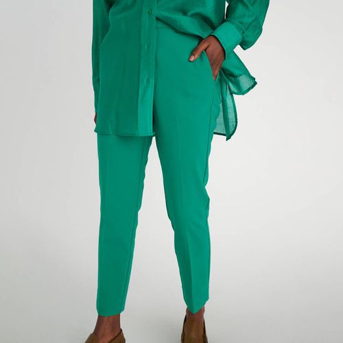 Green Zella Cotton Blend Trouser - Inwear - Modalova
