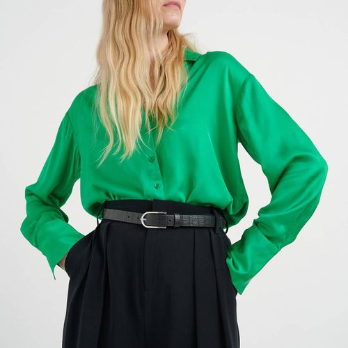 Green Satin Pauline Shirt - Inwear - Modalova