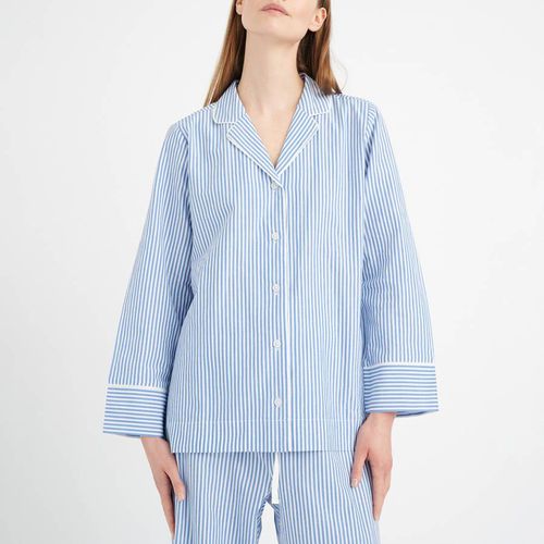 Blue Cozy Cotton Pyjama Shirt - Inwear - Modalova
