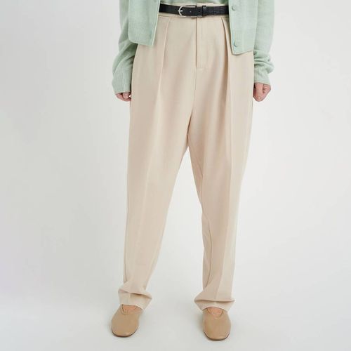 Cream Naxa Drop Crotch Trousers - Inwear - Modalova