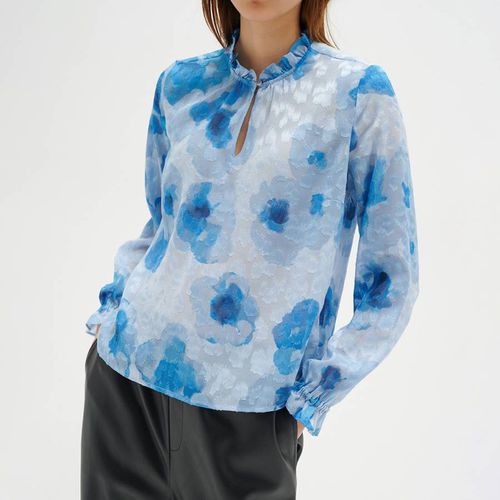 Blue Basira Floral Blouse - Inwear - Modalova