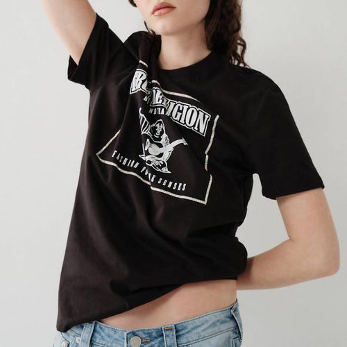 Crystal Graphic Boyfriend Cotton T-Shirt - True Religion - Modalova