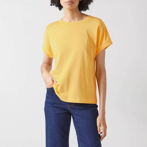 Yellow Josie Short Sleeve T-Shirt - L K Bennett - Modalova