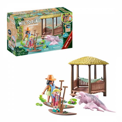 Wiltopia Paddling tour with the River Dolphins - 71143 - Playmobil - Modalova
