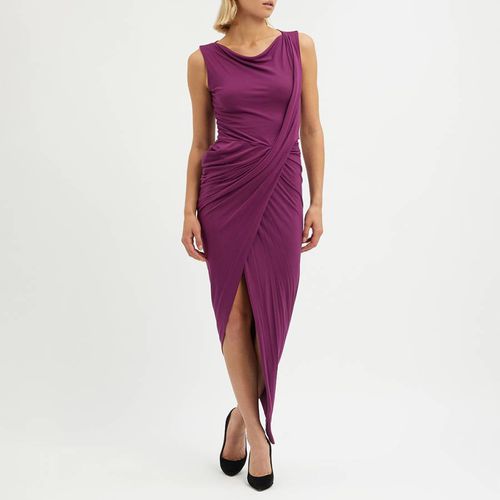 Purple Vian Ruched Dress - Vivienne Westwood - Modalova