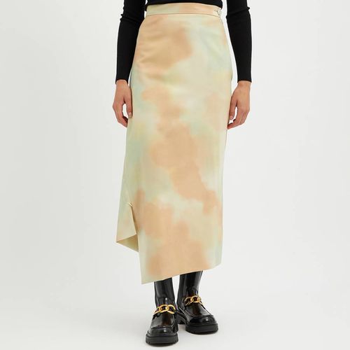 Pale Pink Printed Midi Wool Skirt - Vivienne Westwood - Modalova