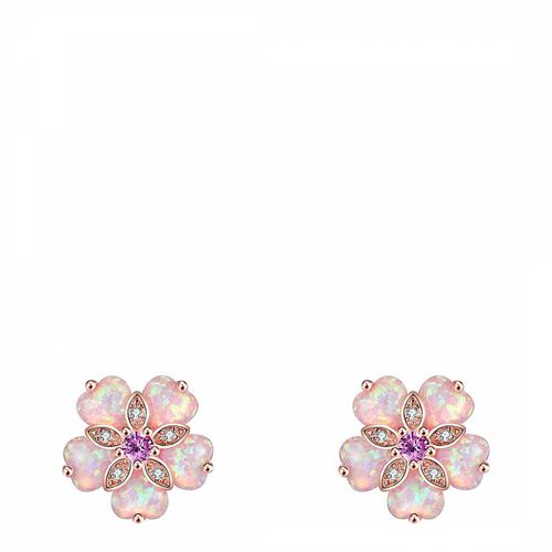 K Rose Opal Bloom Stud Earrings - Liv Oliver - Modalova