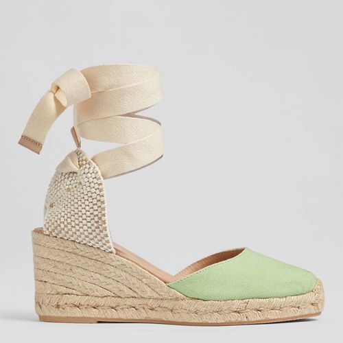 Maureen Canvas Espadrille Sandals - L K Bennett - Modalova