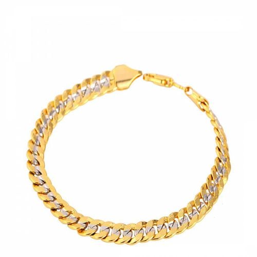 K & Silver Two Tone Bracelet - Stephen Oliver - Modalova