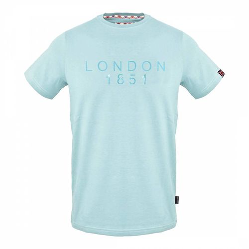 Light London Logo Cotton T-Shirt - Aquascutum - Modalova