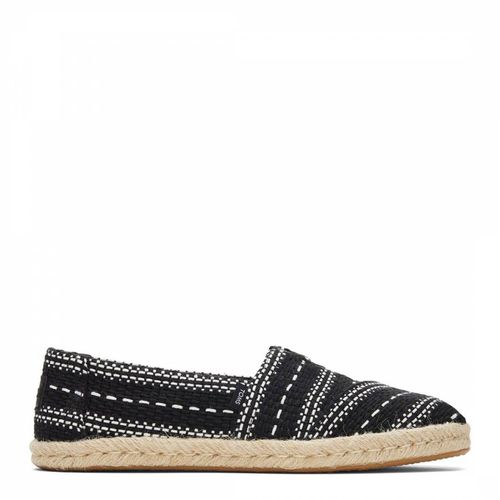 Black stripes Espadrilles - Toms - Modalova