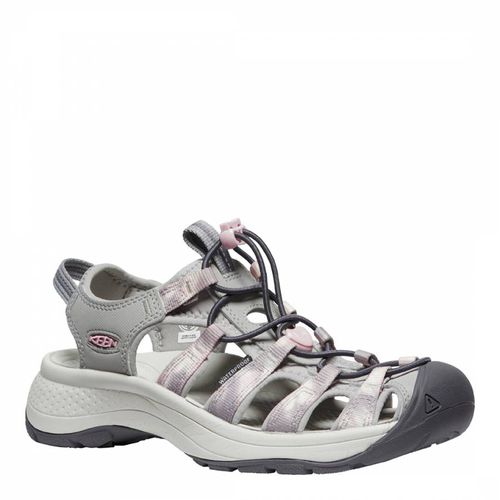 Women's Grey Tie Dye Astoria West Closed Toe Sandal - Keen - Modalova