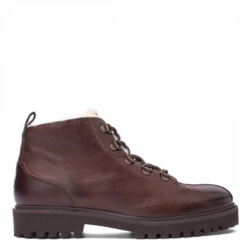 Brown Chamonix Leather Ankle boots - Oliver Sweeney - Modalova