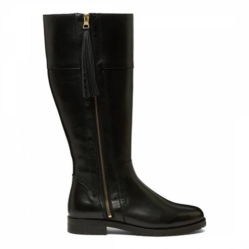 Black Meribel Leather Long boots - Oliver Sweeney - Modalova