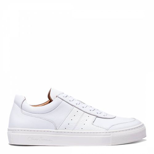 White Riccione Leather Trainers - Oliver Sweeney - Modalova