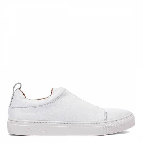 White Grosseto Leather Trainers - Oliver Sweeney - Modalova