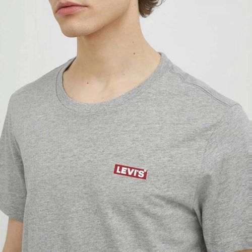 Grey 2 Pack Box Logo Cotton T-Shirts - Levi's - Modalova