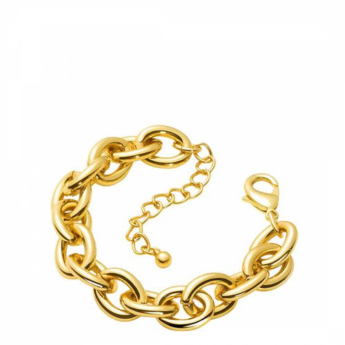 K Gold Chunky Link Bracelet - Liv Oliver - Modalova