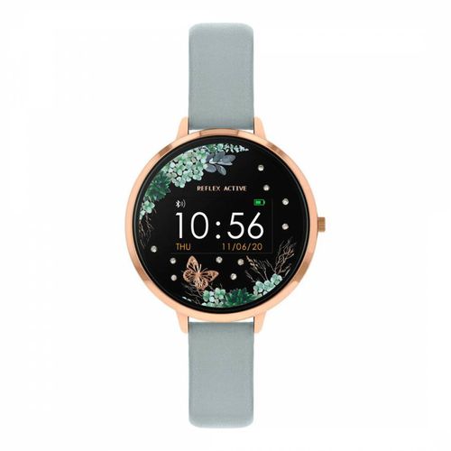 Unisex & Rose Gold Smart Watch 38mm - Reflex - Modalova