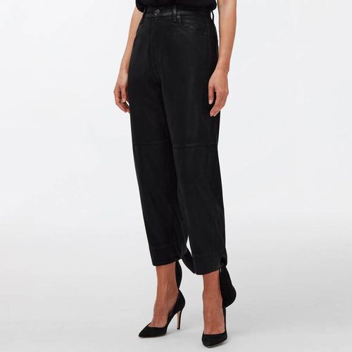 Coated Tied Hem Cotton Blend Trousers - 7 For All Mankind - Modalova