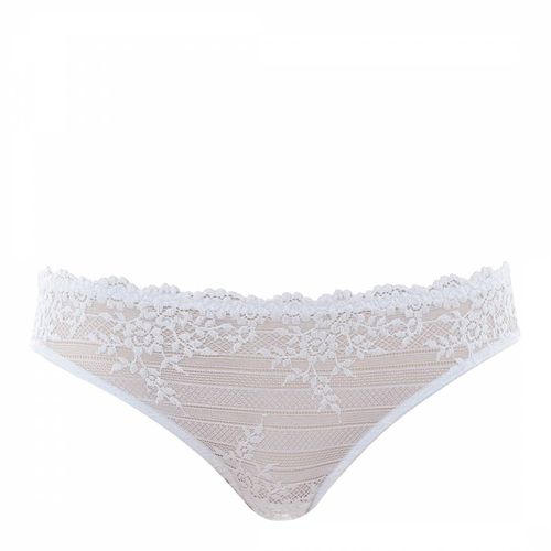 White Embrace Lace Bikini Briefs - Wacoal - Modalova
