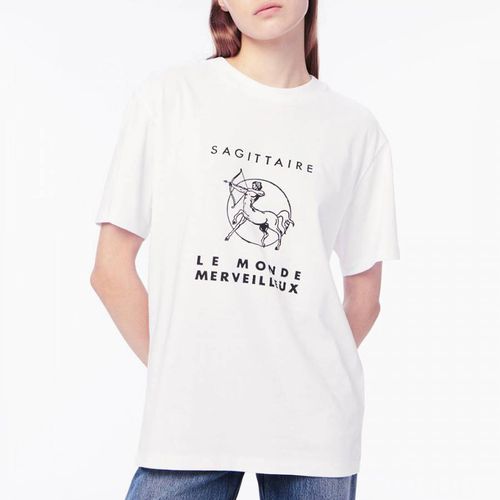 Sagittarius Graphic Cotton T-Shirt - Victoria Beckham - Modalova