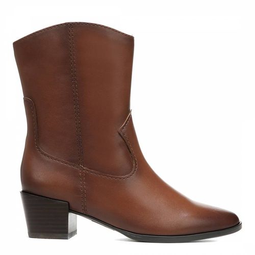 Brown Gaby Western Ankle Boots - Naturalizer - Modalova