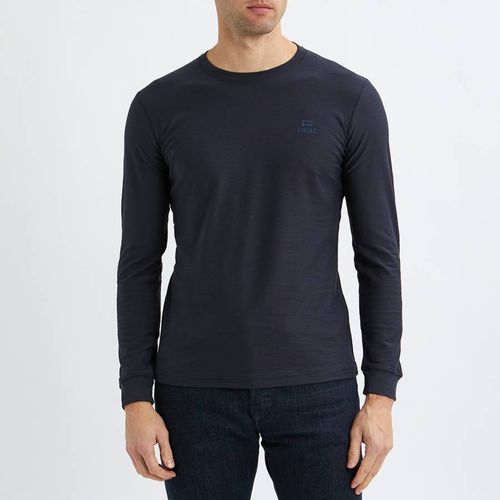 Diego Long Sleeve Cotton T-Shirt - Diesel - Modalova