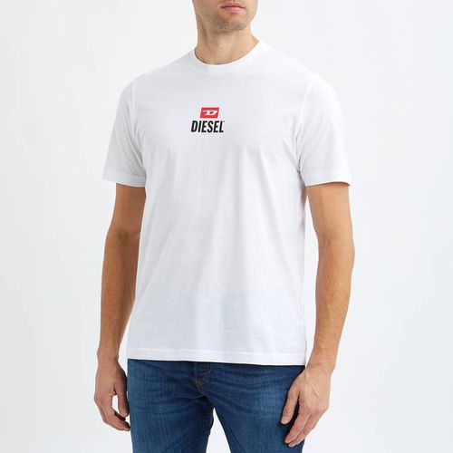 White Just Cotton T-Shirt - Diesel - Modalova
