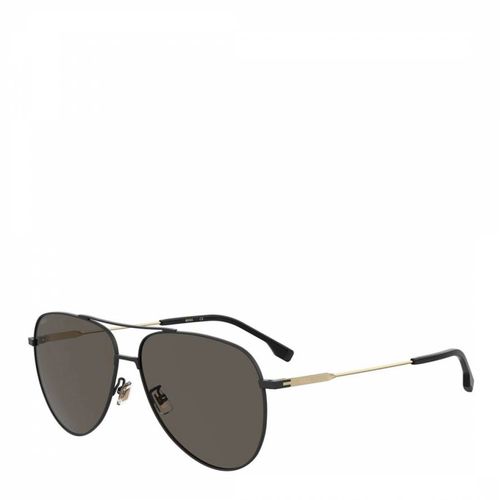 Men's Black Sunglasses 63mm - Hugo Boss - Modalova