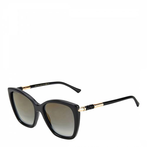 Black Cat Eye Sunglasses - Jimmy Choo - Modalova