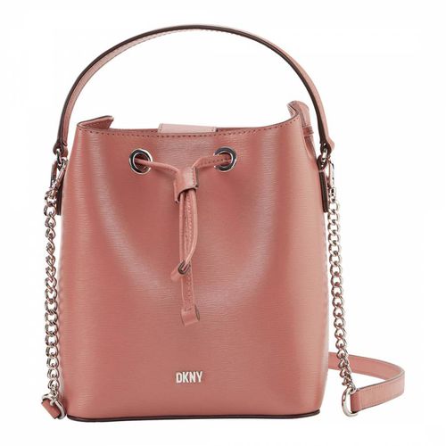 Terracotta Bryant Drawstring Bucket Bag - DKNY - Modalova