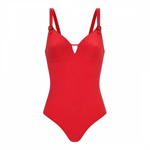 Red Joy Underwired One-Piece Swimsuit - Simone Perele - Modalova