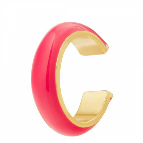 K Gold Hot Pink Sunset Strip Cuff - Celeste Starre - Modalova