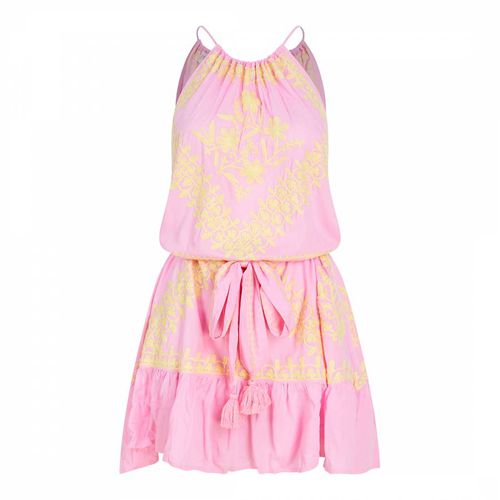 Pink Poppy Mini Dress - Pranella - Modalova