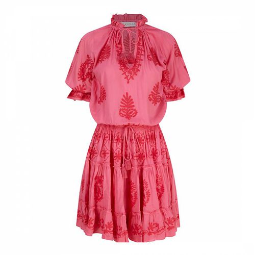 Pink Sienna Mini Dress - Pranella - Modalova