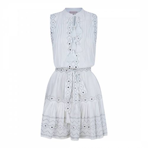 White Fina Dress - Pranella - Modalova