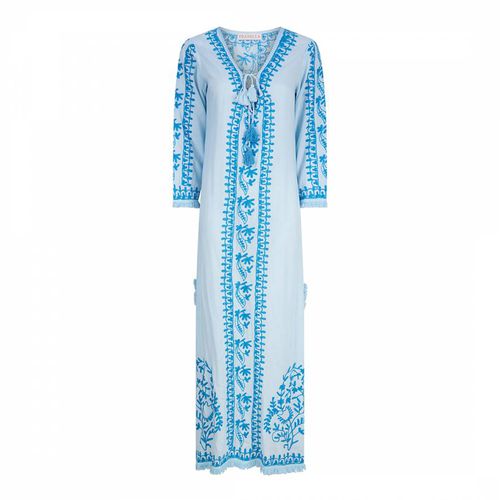 Blue Agatha Maxi Dress - Pranella - Modalova