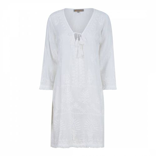 White Aggie Dress - Pranella - Modalova