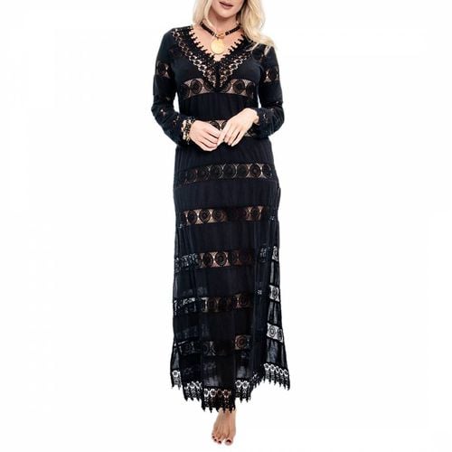 Black Alba Maxi Dress - Pranella - Modalova