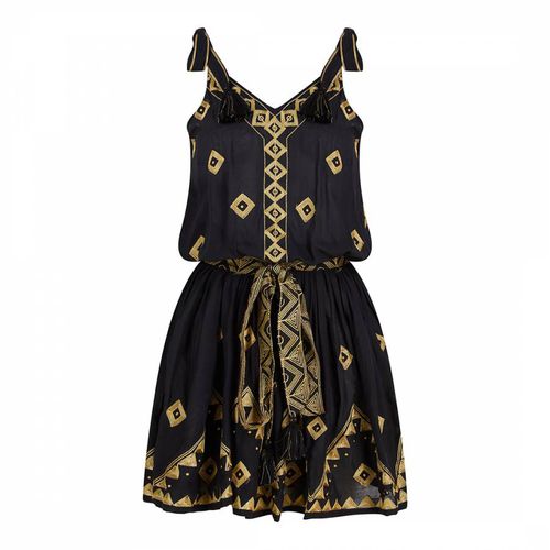 Black Amber Mini Dress - Pranella - Modalova