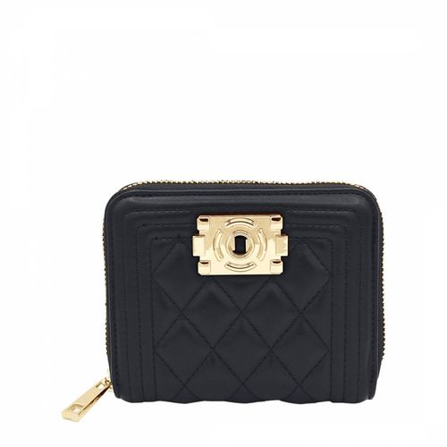 Black Zipped Quilted Wallet - Ateliers Saint Germain - Modalova