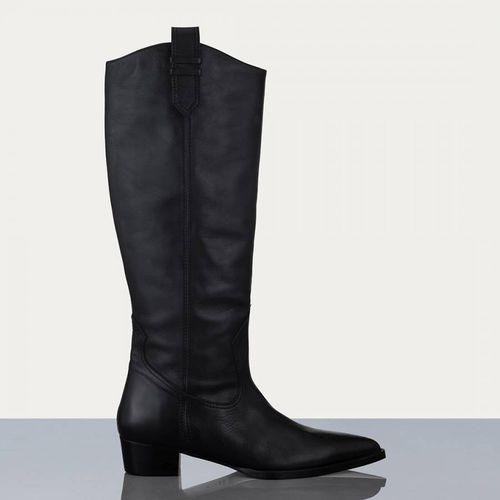 Black Le Dallas Knee High Boot - Frame - Modalova