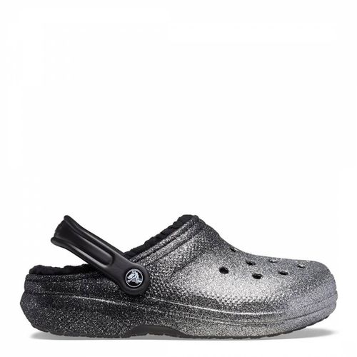 Unisex Adults /Silver Glitter Classic Lined Clog - Crocs - Modalova