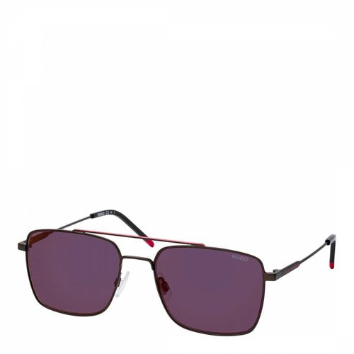 Men's Red Hugo Boss Sunglasses 57mm - Hugo Boss - Modalova
