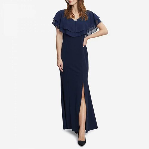 Sharla Tiered Top And Crepe Gown - Gina Bacconi - Modalova