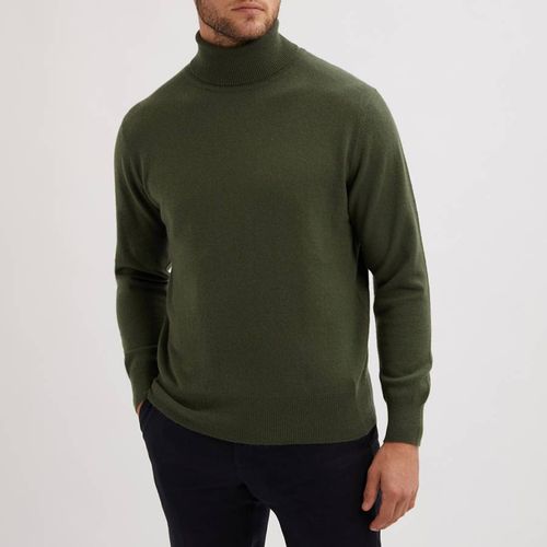 Dark Turtle Neck Cashmere Jumper - EC2 Collection - Modalova