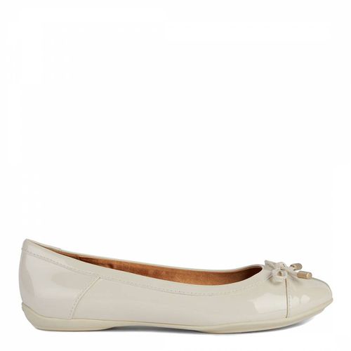 Beige Charlene Ballet Pump - Geox - Modalova