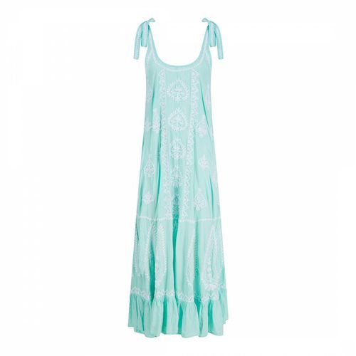 Blue Atzaro Maxi Dress - Pranella - Modalova