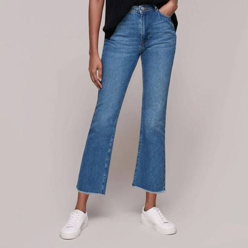 Blue Kick Flare Jeans - WHISTLES - Modalova